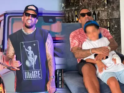Jefferson Farfn enternece al dedicar emotivo mensaje a su hijo Jeremy por su cumpleaos.