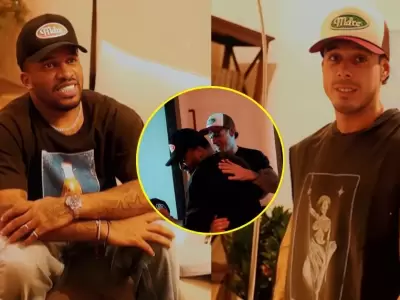 Hugo Garca se luce como imagen de la marca  'Mdre' de Jefferson Farfn.