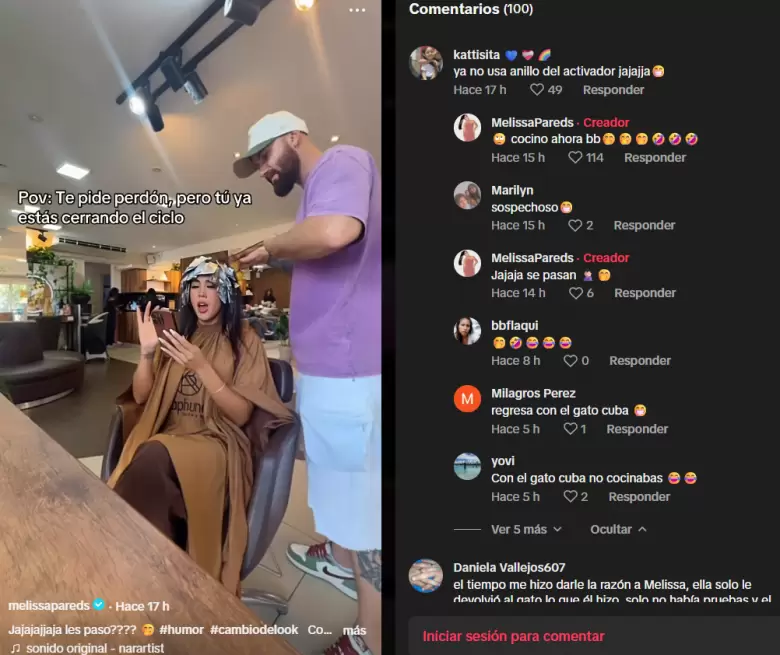 Video de Melissa Paredes