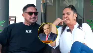 'Loco' Vargas cuestiona a su mamá si Rafael López Aliaga es su papá.