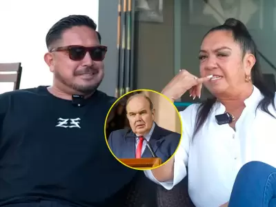 'Loco' Vargas cuestiona a su mam si Rafael Lpez Aliaga es su pap.
