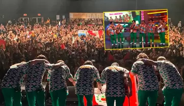 Los Mirlos recuerdan su presentacin en Coachella.