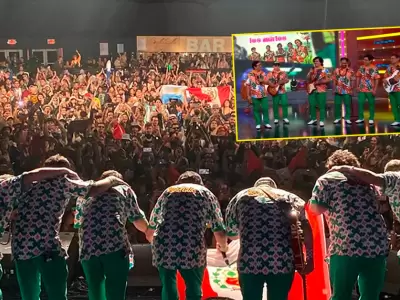 Los Mirlos recuerdan su presentacin en Coachella.