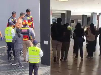 Balacera en el Jockey Plaza