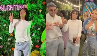 Valentino Palacios celebr su cumpleaos a lo grande.