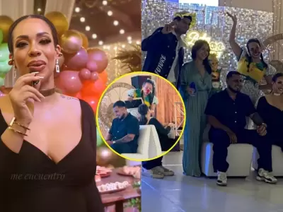 Mirella Paz celebr el baby shower de su hijo Lucca.