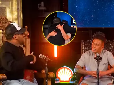 Jefferson Farfn y Christian Cueva desmienten rumores con abrazo y emotivas palabras.