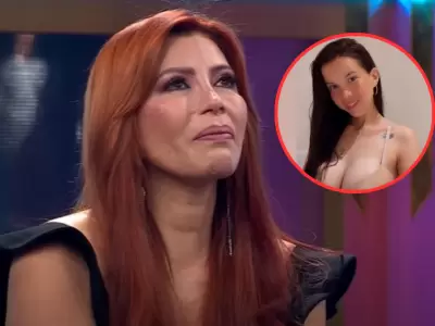 Milena Zrate llora por su hermana Greissy Ortega