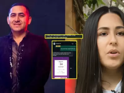Tiktoker muestra yape de 50 soles que le hizo Edwin Guerrero.