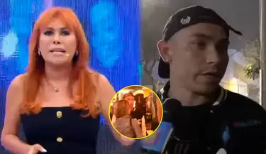 Magaly destruye a Jean Deza por ser imgenes con Gabriela lava.