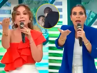 Janet Barboza y Ethel Pozo discuten en vivo por Julián Zucchi.
