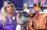 Naci el amor? Fabio Agostini y Wendy Guevara se besaron en un podcast y frente a Nicola Porcella
