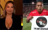 Pamela Lpez critic a Christian Cueva por camiseta con mensaje para sus hijos: "Ma parece ridculo"