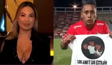 Pamela Lpez crtico mensaje de Christian Cueva  a sus hijos.