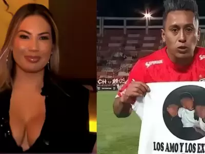Pamela Lpez crtico mensaje de Christian Cueva  a sus hijos.