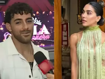 Austin Palao hablo sobre su 'beso' con Vania Bludau en boda de Said y Alejandra Baigorria.
