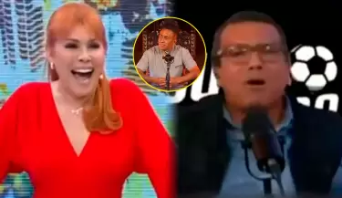 Magaly Medina aplaude raje de periodista deportivo contra Christian Cueva.