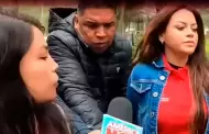 Flor Polo reaparece trabajando en evento, pero vuelve a huir de las cmaras: "No me empujes"