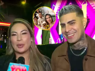 Paul Michael se gana el cario de los hijos de Pamela Lpez.