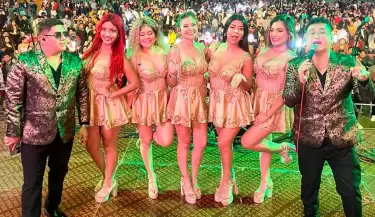 Papilln invit a la exfinalista Emmelyne Crdenas a un concierto en Nazca