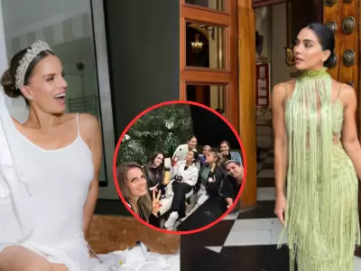 El reencuentro de Vania y Alejandra