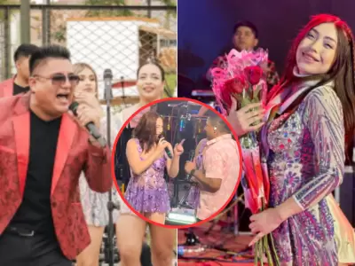 Paola Rubio y El Santeo son captados muy cariosos