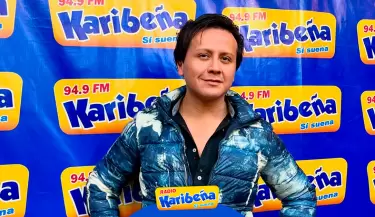 Carlos Miguel visit en 'El Sper Show de la Karibea' y presenta "La Ladrona".