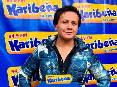 Carlos Miguel visit en 'El Sper Show de la Karibea' y presenta "La Ladrona".