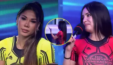 Rosngela Espinoza y Karen Dejo portagonizarono fuerte pelea.