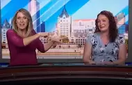 Se le rompi la fuente en vivo! Conductora sigui presentando noticias en pleno trabajo de parto