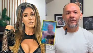 Tilsa Lozano sorprende con tierno saludo a Jackson Mora.