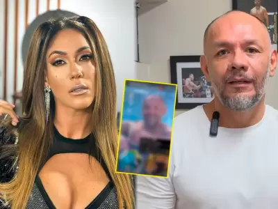 Tilsa Lozano sorprende con tierno saludo a Jackson Mora.