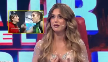 Ducelia Echevarra revel momento tenso con Korina Rivadeneira en 'Combate'.