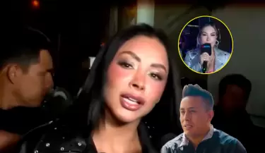 Pamela Franco rompe su silencio tras chats de Christian Cueva y Pamela Lpez.