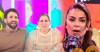 Patricio Parodi habl de su 'ampay' con Luca Oxenford.