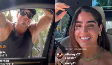 Hugo Garca apareci en live de Isabella Ladera.