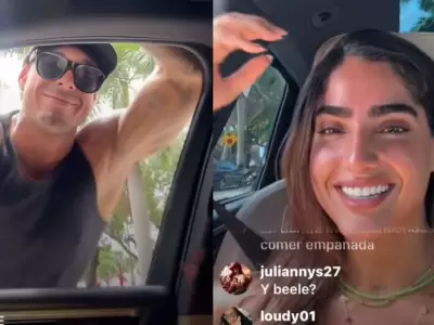 Hugo Garca apareci en live de Isabella Ladera.