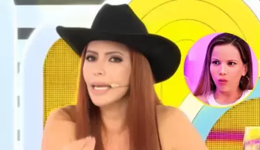 Milena Zrate sobre su pela con Greissy Ortega.
