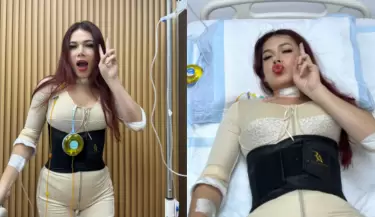 la Uchul se hizo 3 cirugas al mismo tiempo