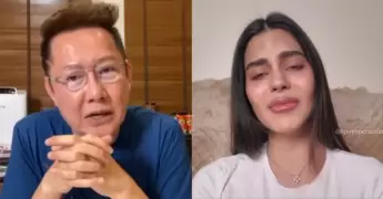 Onelia Molina explica por qu le dijo "mi amor" a Mario Irivarren en vivo.
