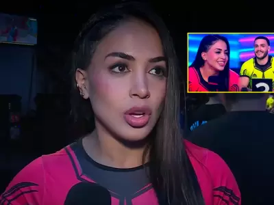 Onelia Molina explica por qu le dijo "mi amor" a Mario Irivarren en vivo.