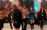 Doa Peta y Paolo Guerrero sacan los pasos prohibidos en su cumple y Ana Paula se suma (VIDEO)