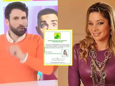 Sofía Franco incursiona en la política y Rodrigo González se indigna.