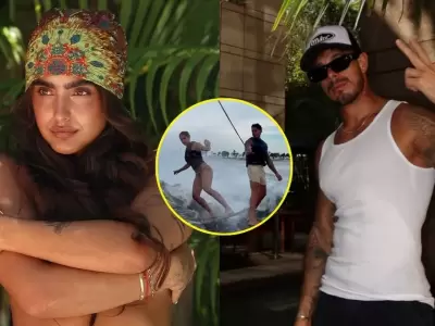 Hugo Garca e Isabella Ladera no se ocultan ms y disfrutan de la playa.