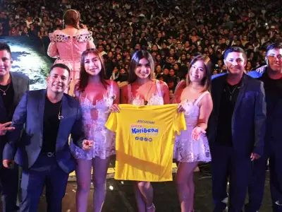 Son del Duke en el concierto de Radio Karibea por su 16 aniversario