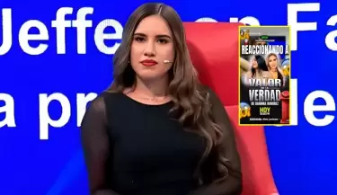 Darinka Ramrez reaccionar en vivo por Kick a su programa de 'El Valor de la Verdad'.