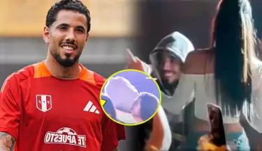 Sergio Pea es captado con misteriosa joven a pocos das del partido contra Colombia