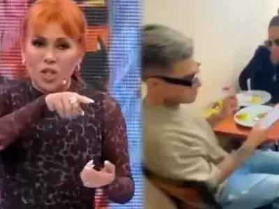 Magaly arremete contra Paul Michael por llevar a Pamela Lpez a un men de esquina