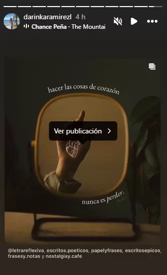 Darinka manda indirecta