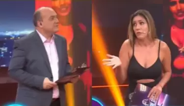 Tilsa Lozano y Kurt Villavicencio pelean en vivo